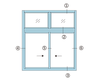 武汉90系列推拉窗（安全密封A型）